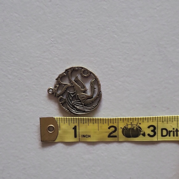 5 FOR $25 House of the Dragon 3 Headed Dragon Pendant NWT - Picture 3 of 3